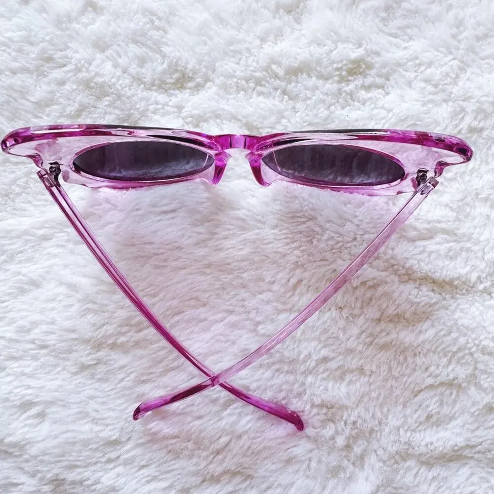 Eliza Dark Pink Butterfly-shaped Sunglasses